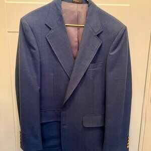 Mens diBenedetto Navy Blue Sport Coat/Blazer